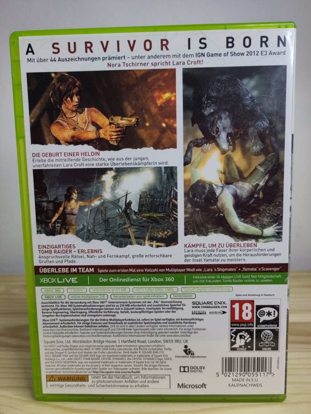 Giochi: Tomb Raider XBOX 360 PAL CIB – Usato da Zug venduto da RepTCG 1