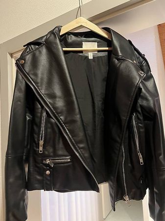 Lederjacke XS Oversize neu