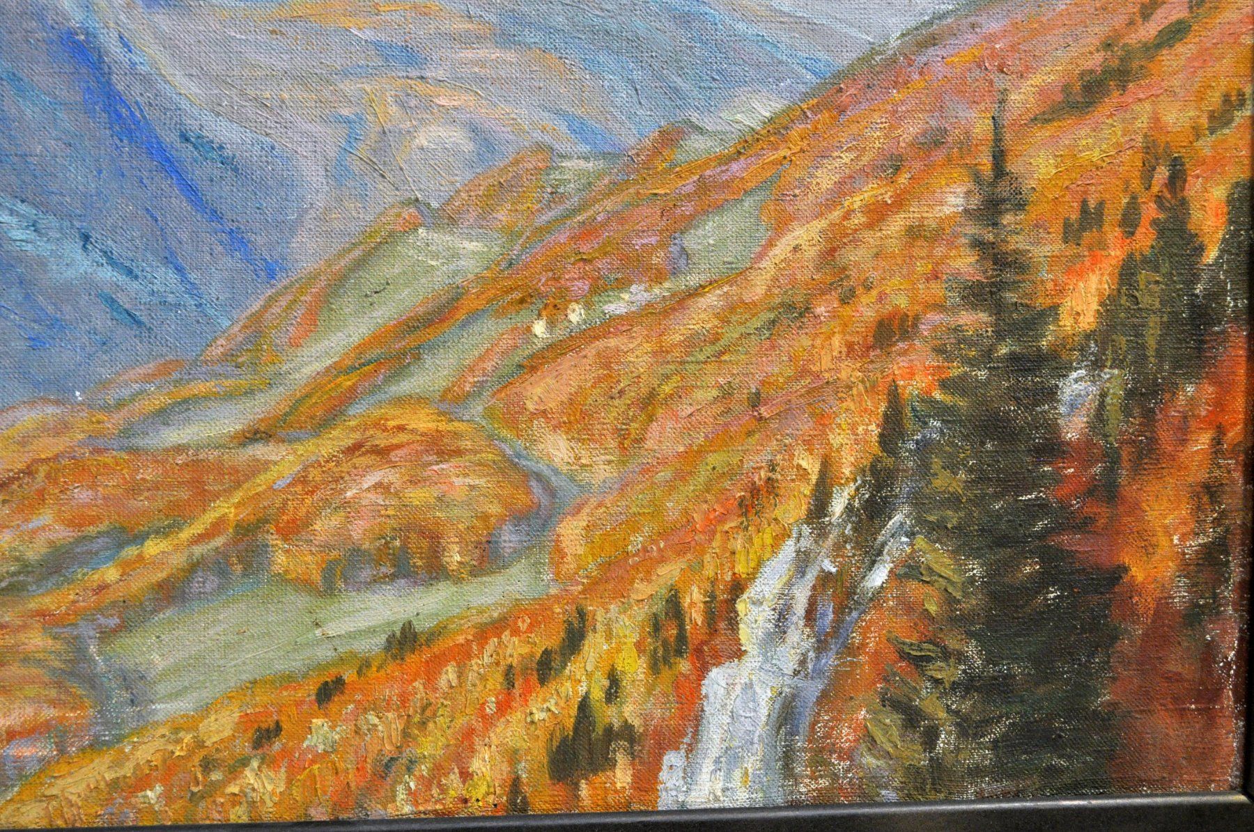 Dipinti: Tableau signé Jacques Mathey "Creux-du-Van" 1932 – Usato da Neuchâtel venduto da Neuchatel 6