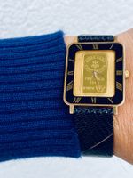 Gold bar 2gr tank dress watch - Classic Investment