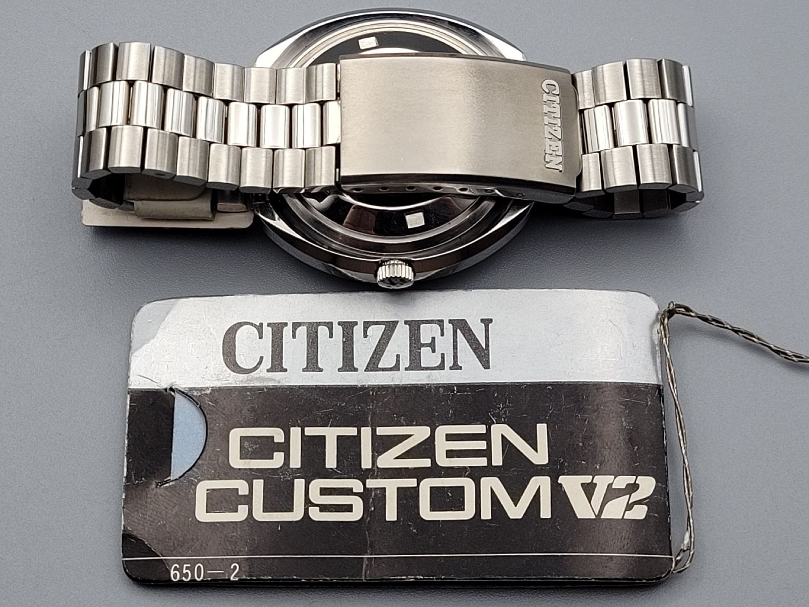 Citizen Orologi: 1973 NOS CITIZEN AUTOMATIC CUSTOM V2 DISCO DIAL VINTAGE JDM – Nuovo (secondo la descrizione) da Bern venduto da SeikoVintage 9