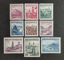 Tschechoslowakei 1936, Satz ungestempelt