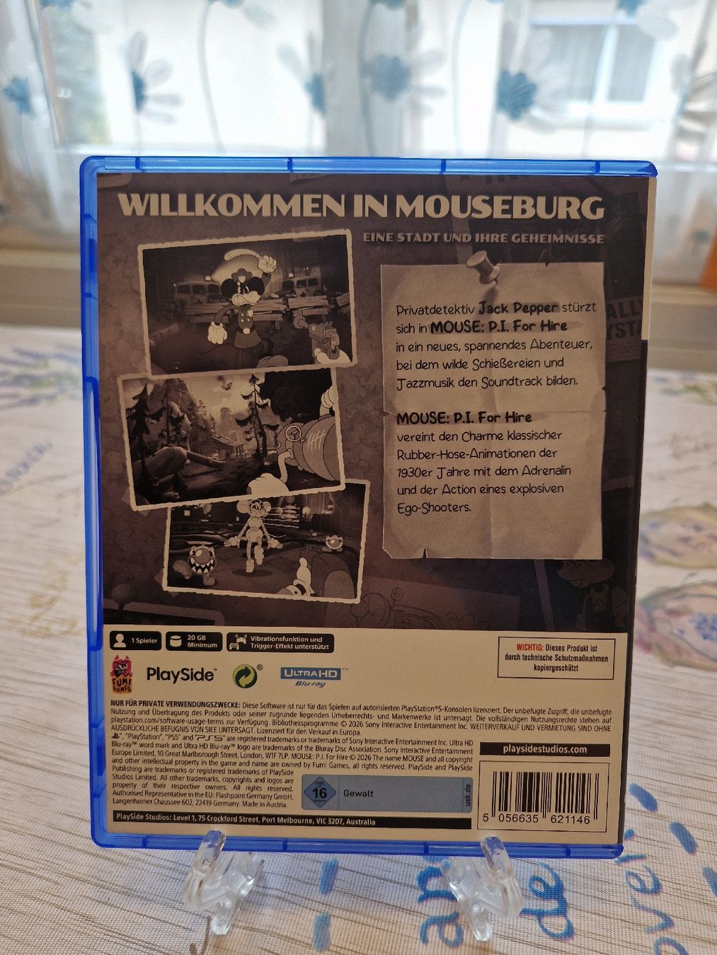 Giochi: Mouse P.I. For Hire PS5 Game – Usato da Glis venduto da mic_2ht8 1