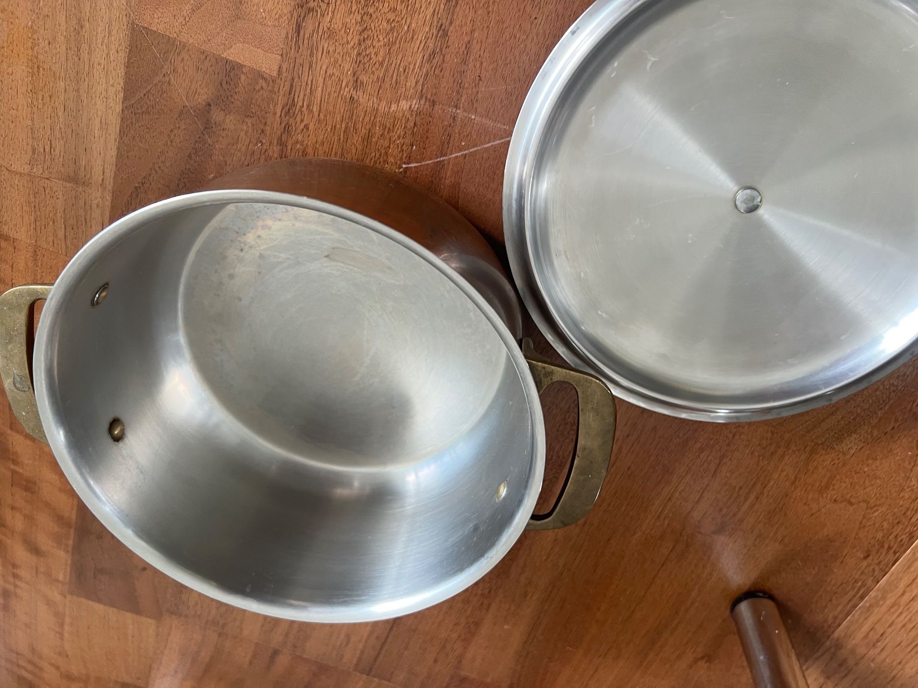 Sigg Pentole: Sigg Kupfer Inox Messing Topf mit Deckel – Usato da Jona venduto da Sariksa 6