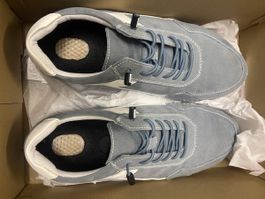 Baskets décontractées homme, bleu gris, taille neuve