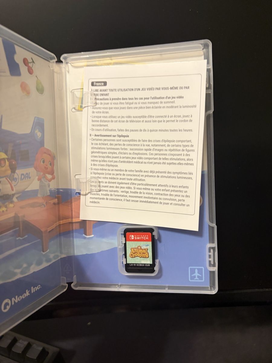 Nintendo Jeux: Jeux Switch – Neuf (Voir description) à Lignieres par sobolo