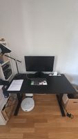 Schreibtisch IKEA schwarz