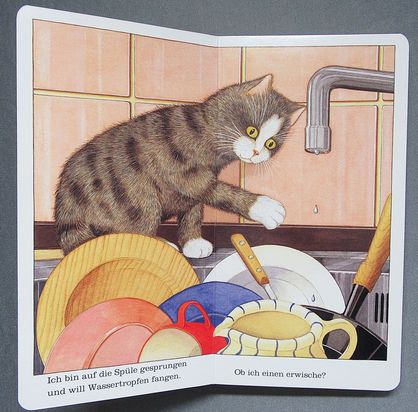 Libri: Ich bin die kleine Katze - Bilderbuch - kartonierte Seiten – Usato da Auenstein venduto da Padabimbim 4