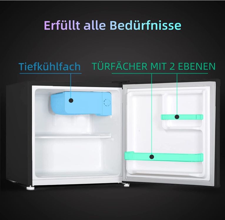 Mini Bar Kühlschrank 46 L,Mini Kühlschrank,49,6 x 47,4 x 44