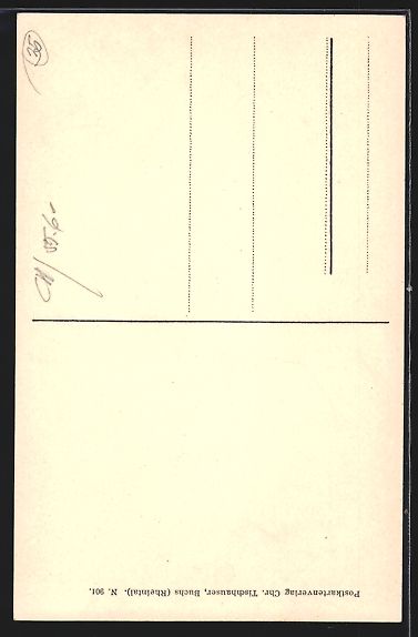 Cartoline postali: AK Werdenberg, Strassenpartie im Ort – Usato da Berlin venduto da bartko-reher 1