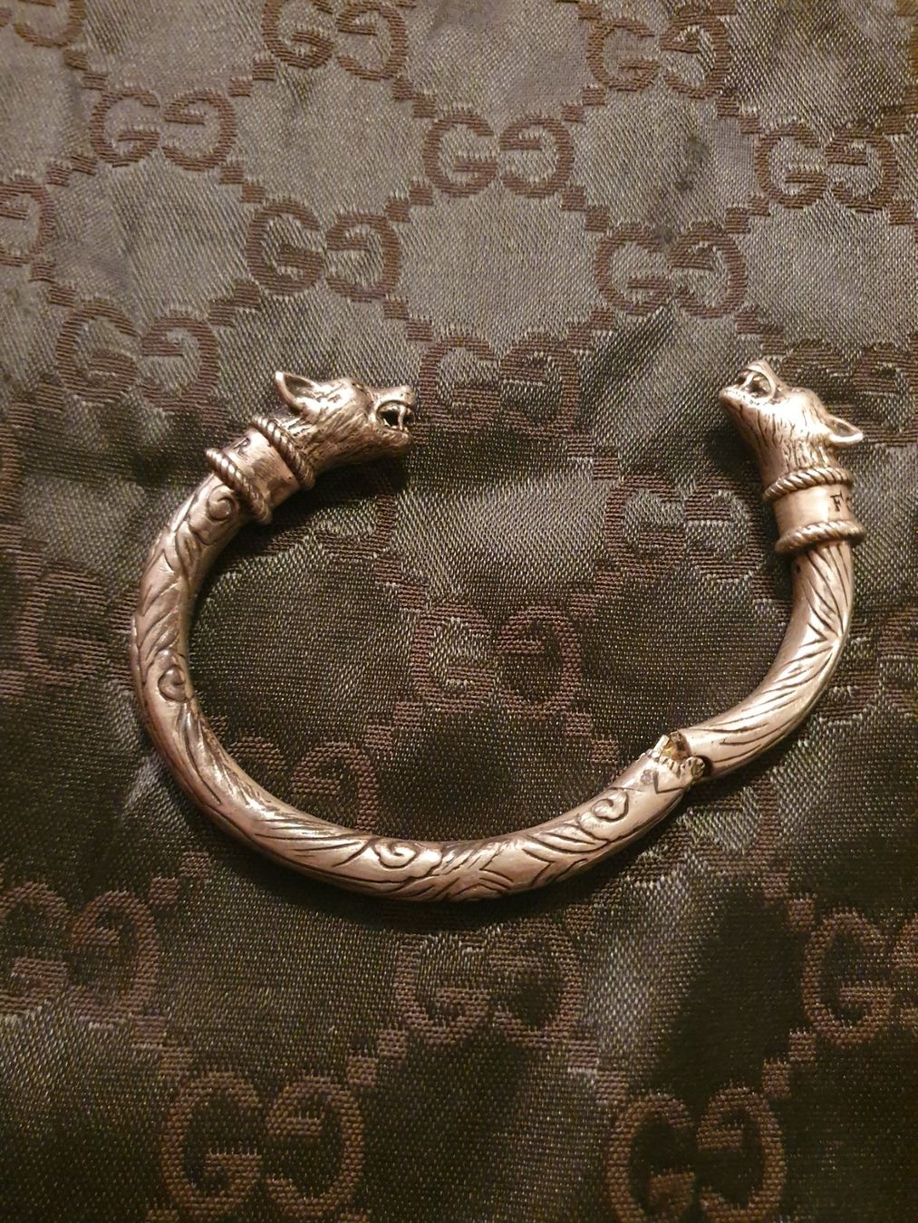 Gucci Bracciali & Braccialetti: Gucci wolf head anger forest bracelet – Usato da Le Grand-Saconnex venduto da Rgt87 4