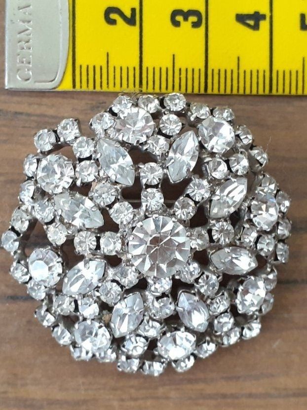 Spille & Fermagli: Brosche Strass Vintage – Usato da Mörschwil venduto da wunderkiste44 5
