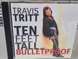CD Travis Tritt  -Ten Feet Tall and Bulletproof 🤠