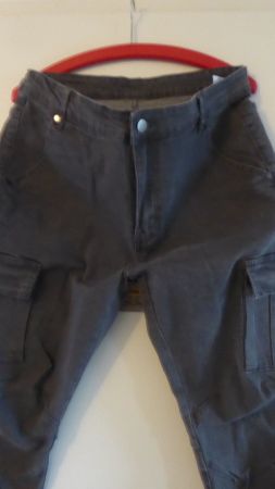 Neue Herren Cargo Hose Gr 34 (54) schwarz