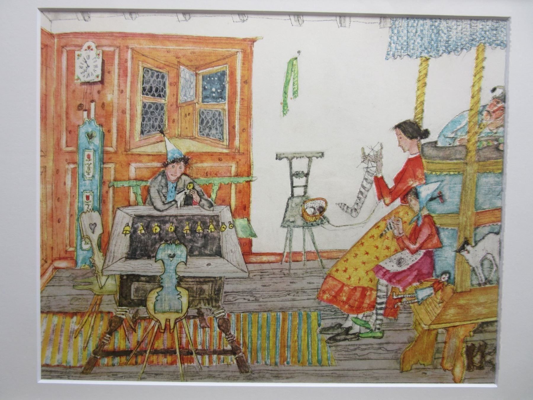 Posters & Illustrations: ALOIS CARIGIET MIT RAHMEN – D'occasion à Gersau par grafik-kunst 1