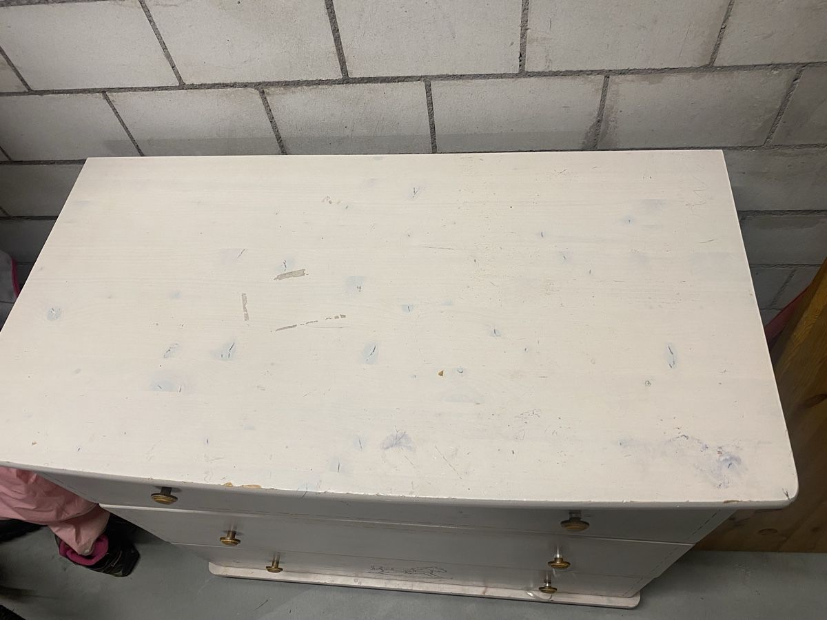 Cassettiere: Süsse Kinder Kommode, Shabby Chic Stil – Usato da Samstagern venduto da mini22 1
