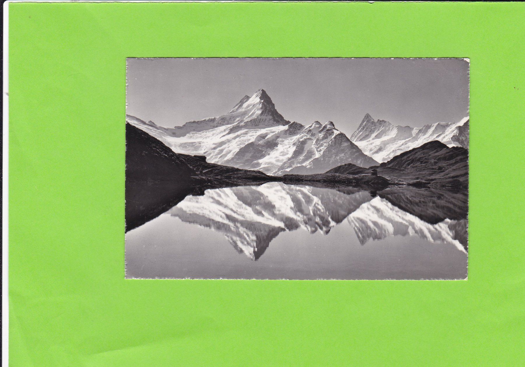 Cartes postales: Bachalpsee mit Schreckhorn – D'occasion à St. Peterzell par neckertal
