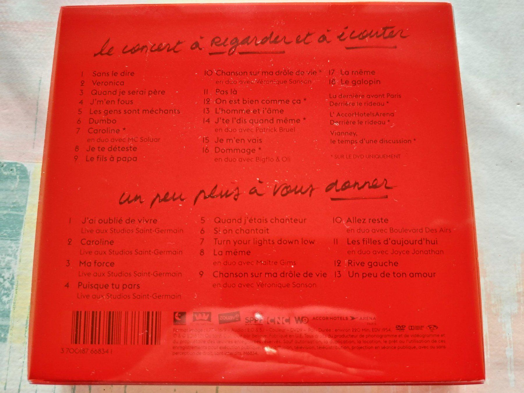CDs: 2Cds + 1 DVD  Vianney - Live – Gebraucht aus Pully von bro_n52j 2