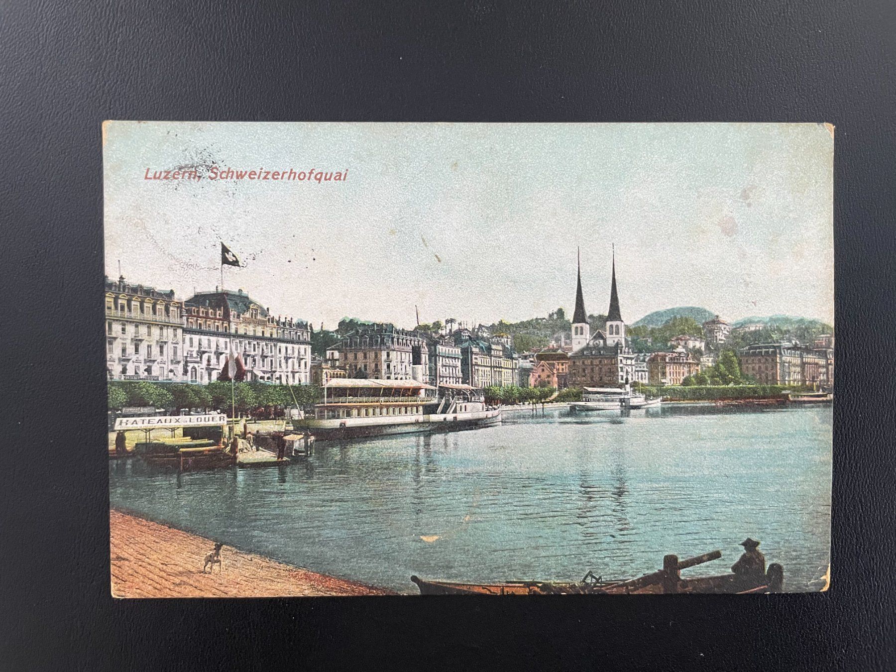 Cartoline postali: AK LU Luzern, Schweizerhofquai – Usato da Thal venduto da Danny82