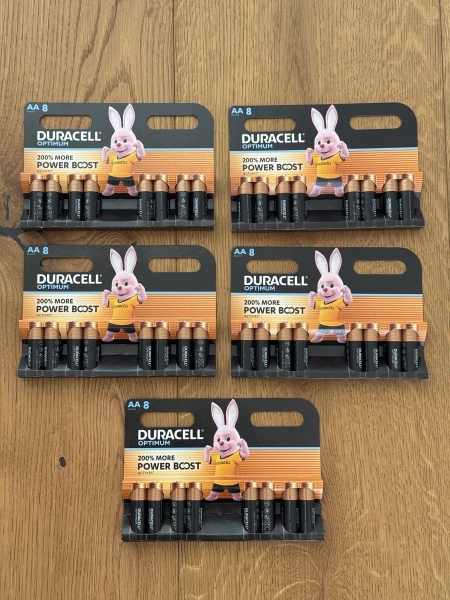 Duracell Caricatori & Batterie: 40 x AA8 Duracell Batterien – Nuovo e nell'imballaggio originale da Hausen am Albis venduto da Tuchen83