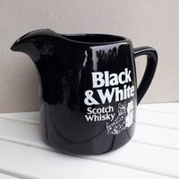 Vintage "Black & White" Whiskykrug - # 2