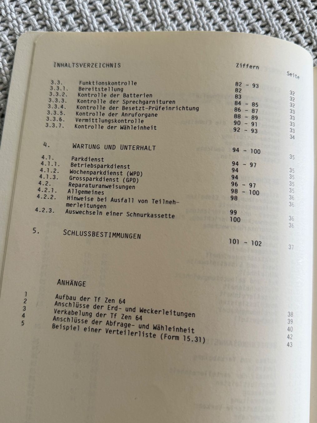 Bücher: Reglement: Telefonzentrale 64 - Schweizer Armee – Gebraucht aus Brütten von Hst1 2