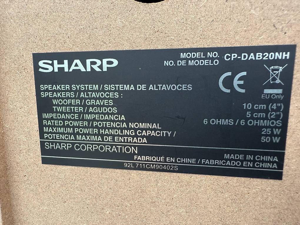 Casse acustiche: Sharp Lautsprecherboxen – Usato da Richterswil venduto da bru_767z 1