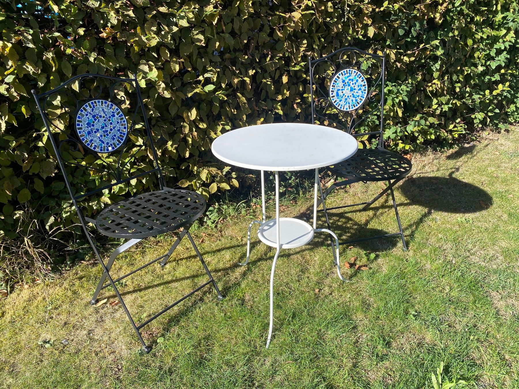 Tischset: Bistro Balkon Set Gartentisch mit Stühlen – Gebraucht aus Wiesendangen von argon03 1