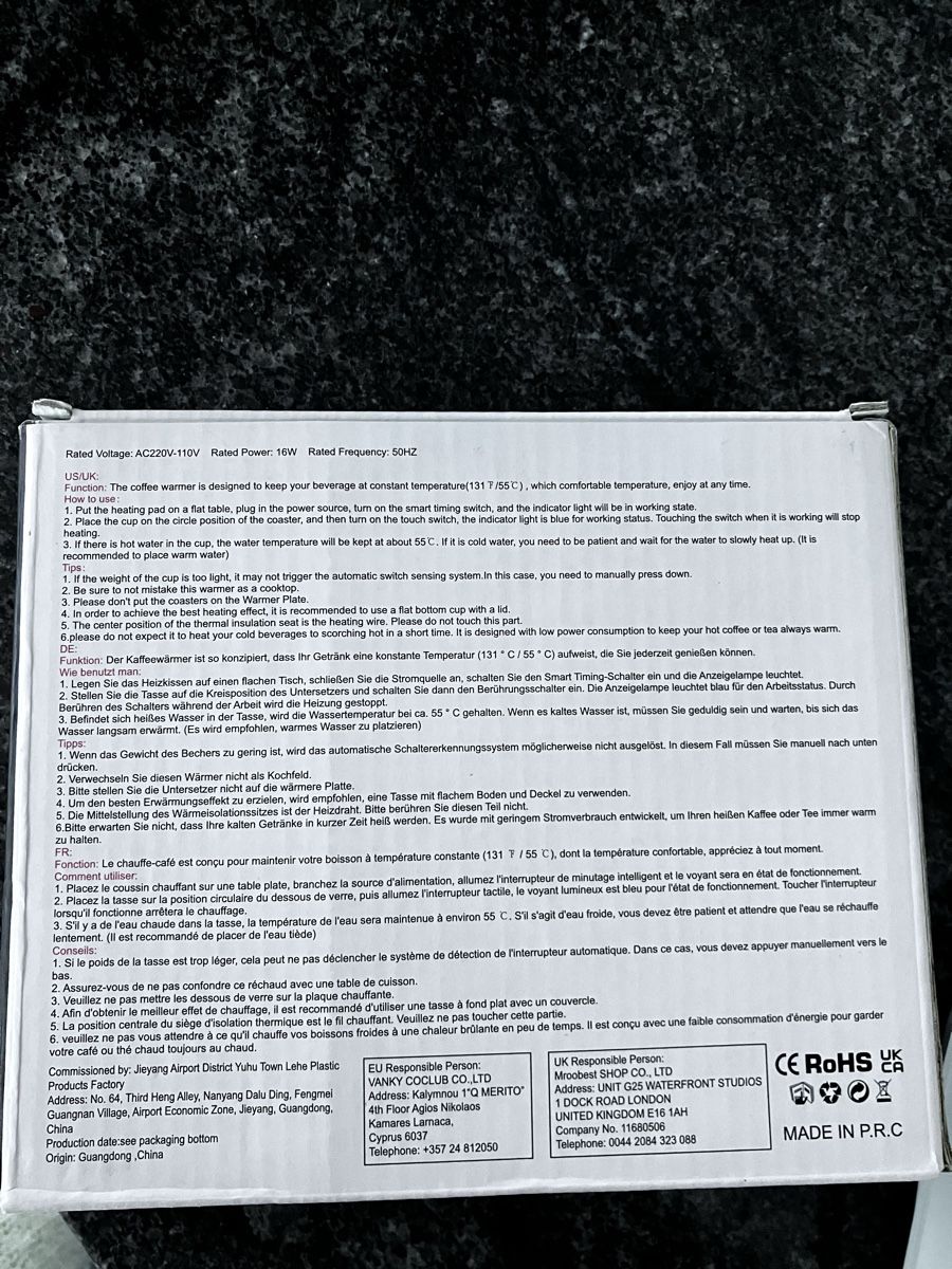 Elettrodomestici da cucina: Tassenwärmer – Usato da Gümligen venduto da svaud 2