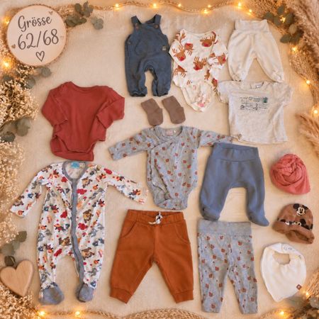Baby Kleider Set Grösse 62/68 Neuwertig gemischt bunt
