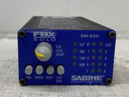 Automatischer Feedback-Eliminator Sabine FBX solo SM-820