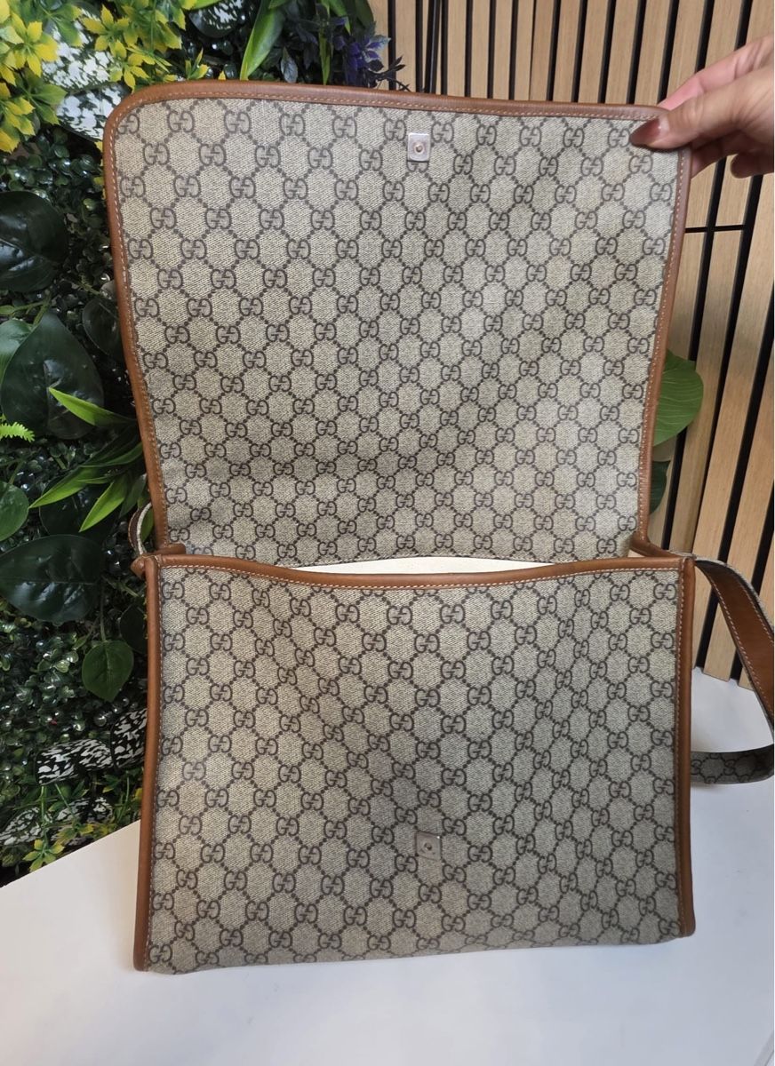 Gucci Borse: Tasche Gucci monogram braun Leder gute Zustand – Usato da Aarburg venduto da SA.TheTimelessLuxury 7