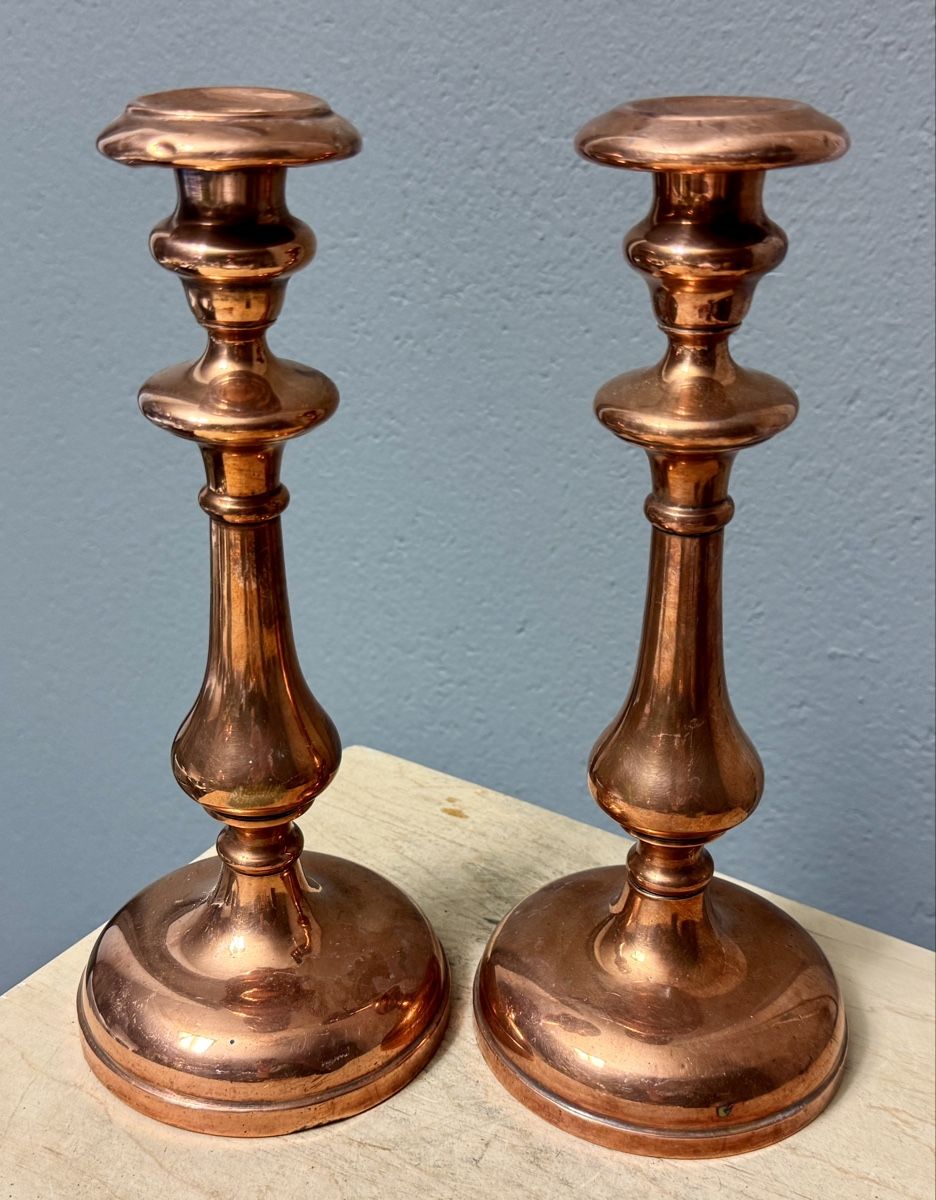 Kerzenständer: 2er Set Kerzenständer vintage alt 32 cm – Gebraucht aus Rothrist von Luckywinner 1
