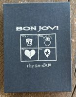 Bon Jovi These Days Promo Box Set CD Notebook Postcards RAR!