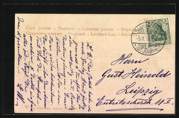 Cartoline postali: AK Ringgenberg, Gesamtansicht, 1910 – Usato da Berlin venduto da bartko-reher 1