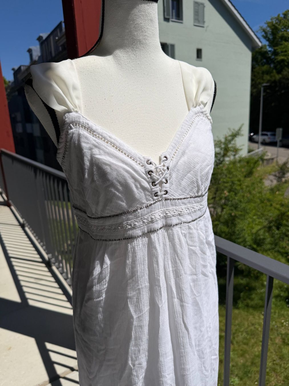 Kleider: GDM Sommerkleid, Grösse 36, Weiss – Gebraucht aus Riehen von ann_76jw 2