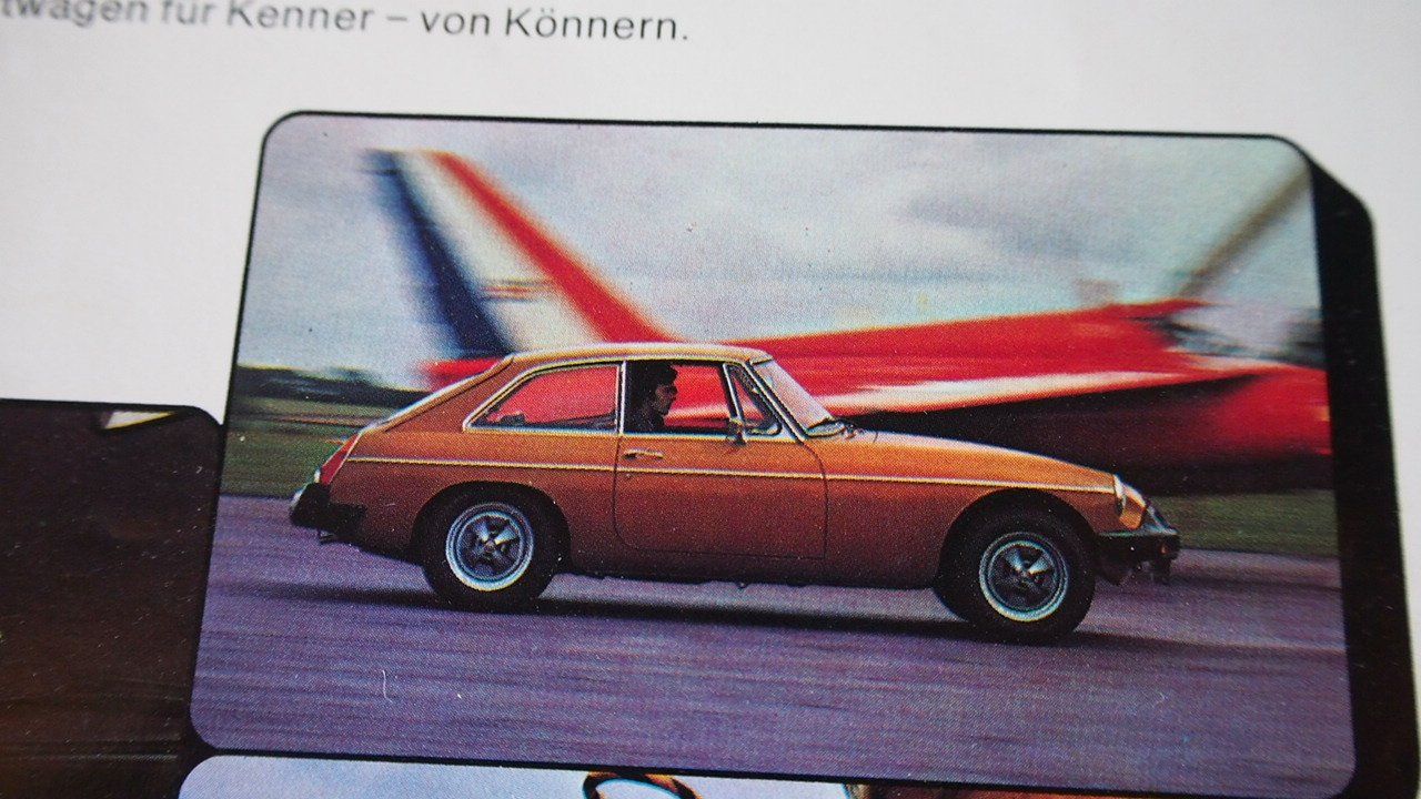 MG Documenti: MGB GT Prospekt 1976 – Usato da Zofingen venduto da sosalinos01 2