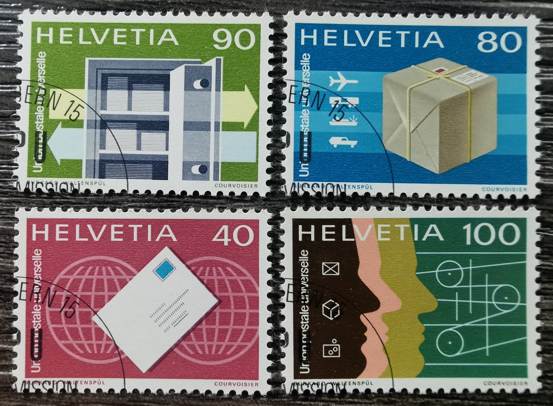 Tutti i francobolli: TR08 Timbre Suisse 19xx Oblitere – Usato da Cousset venduto da Patrick_Collections
