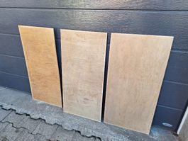 3 Sperrholzplatten