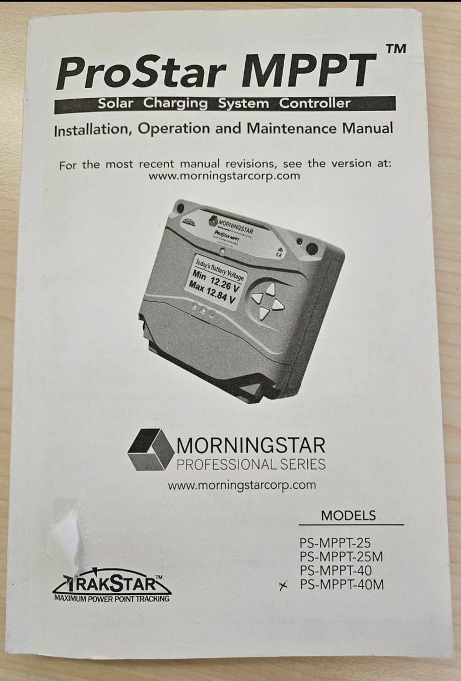 Caricabatterie: PRO STAR MPPT TRAKSTAR Solar Charging System 40M Controller – Nuovo (secondo la descrizione) da Kloten venduto da Auswandern