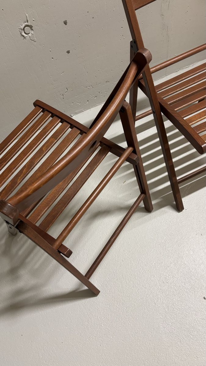 Sedie: 2er Set Holz Klappstühle  – Usato da Seengen venduto da sa_land 2