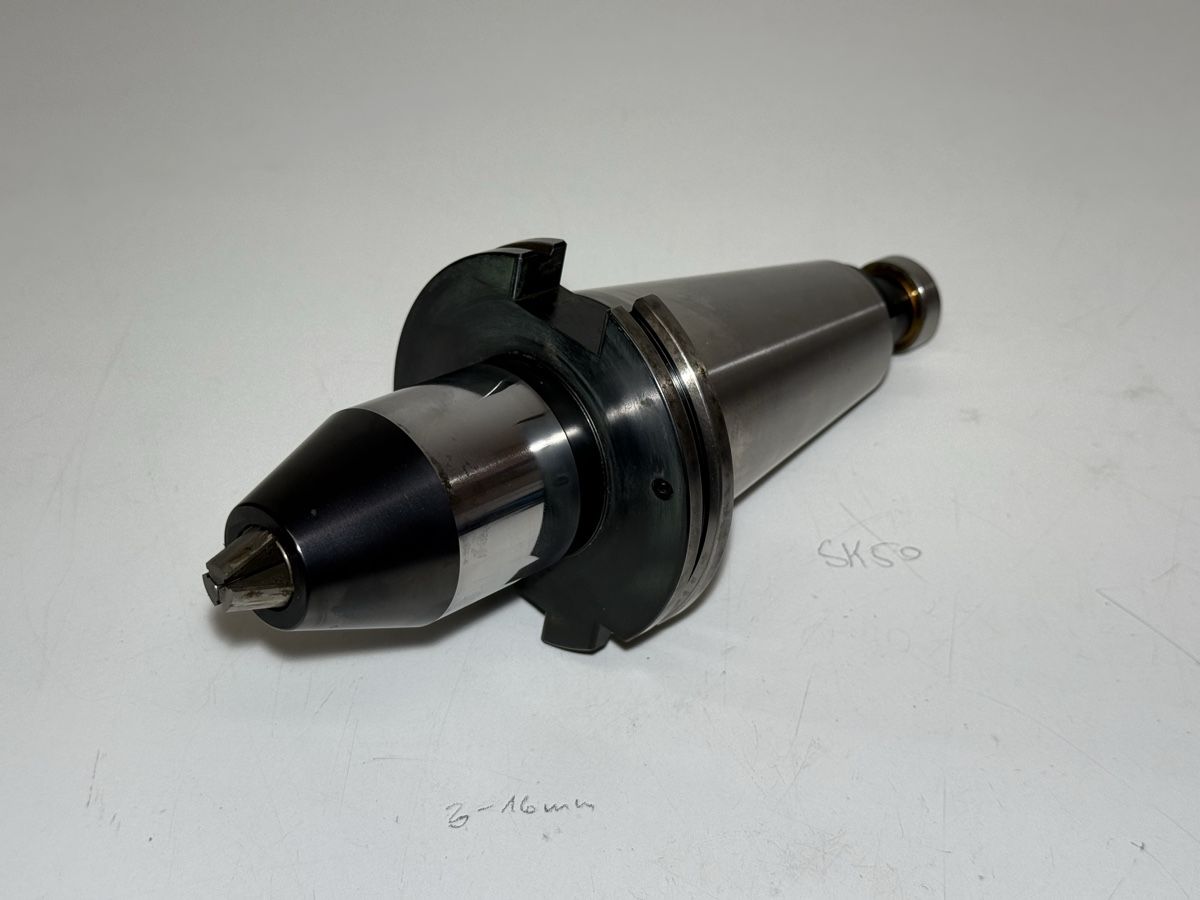 Tutti gli attrezzi: ISO50 SK50 Kurzbohrfutter Bohrfutter 1.5-16mm – Usato da Boswil venduto da ABLagerBoswil