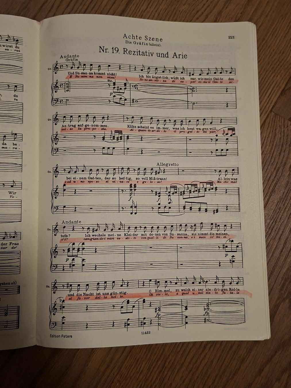 Libri: Klavierauszug Le Nozze di Figaro – Usato da Oberengstringen venduto da Kimchimon 5