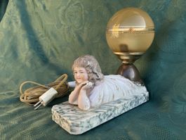 Art-Deko Nachttisch Lampe um 1930 Top Zustand