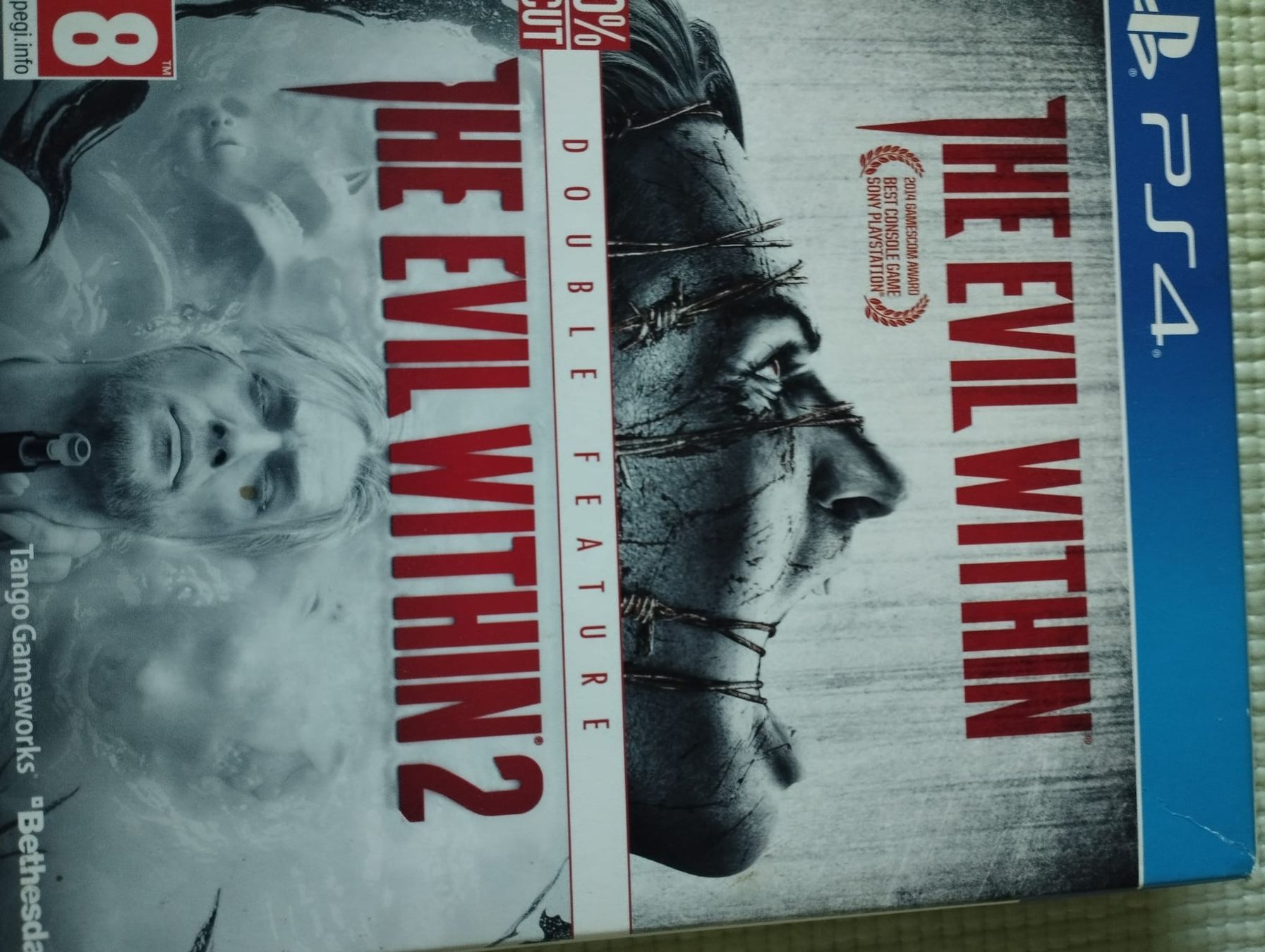 Spiele: The Evil Within 1+2 Double Feature - PS4 Top Zustand! – Gebraucht aus Basel von iom_9