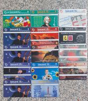 14 verschiedene PTT Taxcards