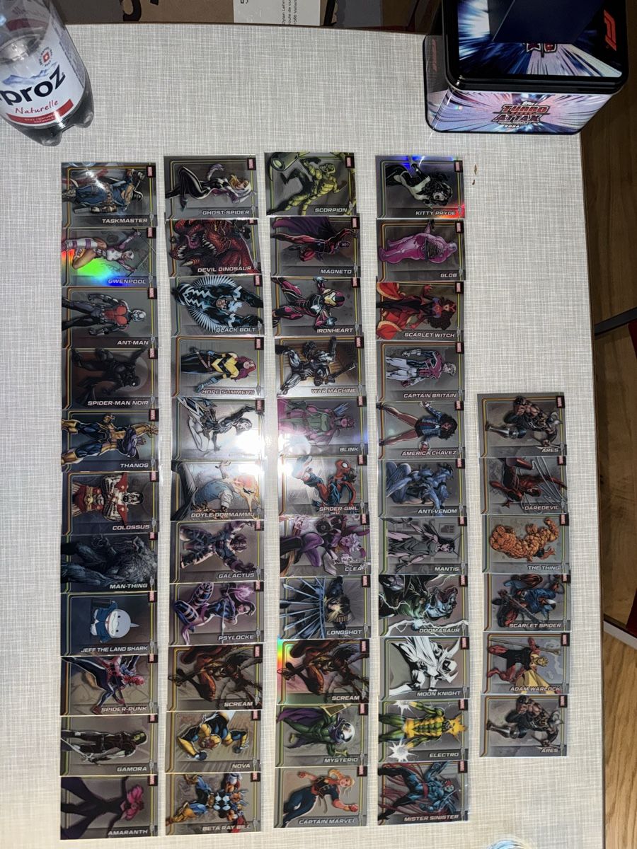 Marvel Carte collezionabili: Lot Topps chrome Marvel 2026 + insert /50 et autre – Nuovo (secondo la descrizione) da Vallamand venduto da Cardscollector 6