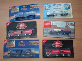 Modell-LKW 6 Stück originalverpackt