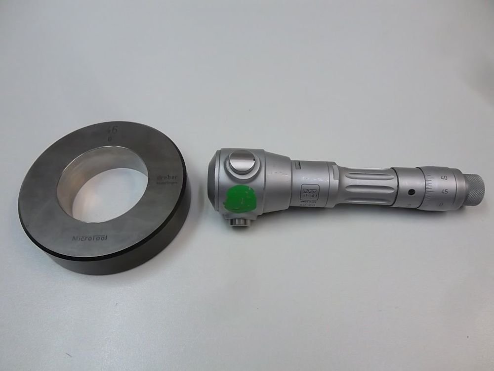 FORTIS Einstellring DIN 2250 C 50mm - Präzisions Grenzlehrring Für Werkstatt