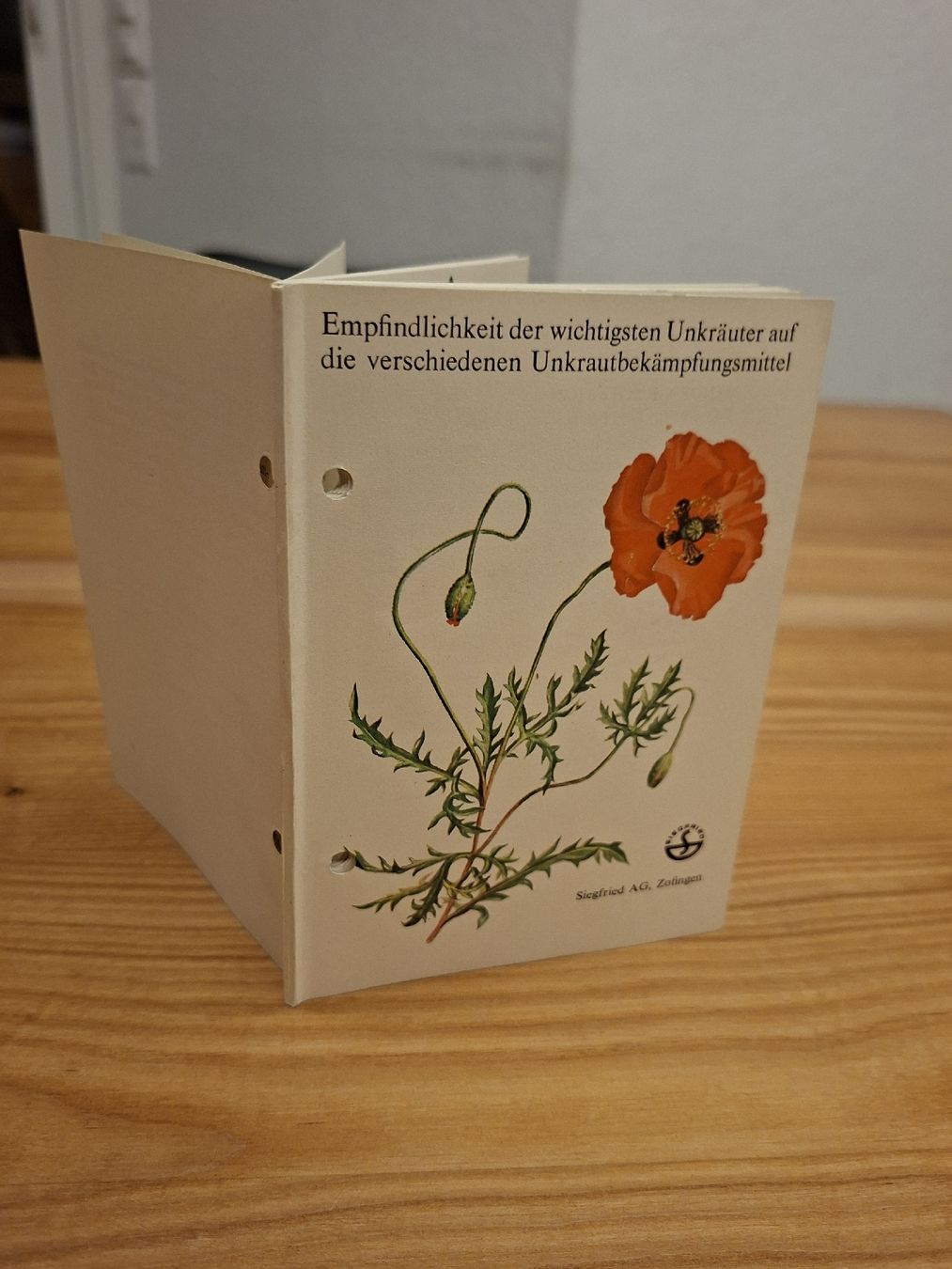 Documenti: Siegfried AG Zofingen Prospekt 1962 Unkrautbekämpfungsmittel – Usato da Ganterschwil venduto da HeidiuPeter 7